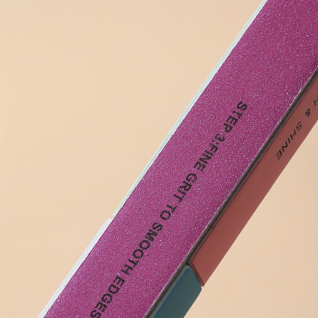 Easy Manicure and Pedicure - 7 Sides Nail Cuticle Polish Strip Tool