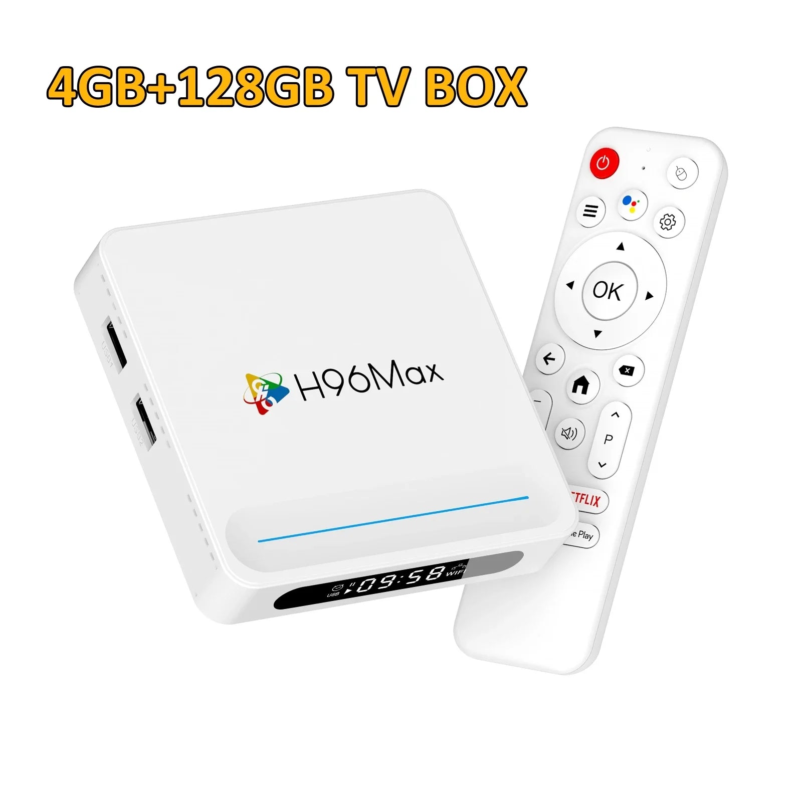 IPTV Streaming HaaYot Smart TV Box HD 8K Android 14