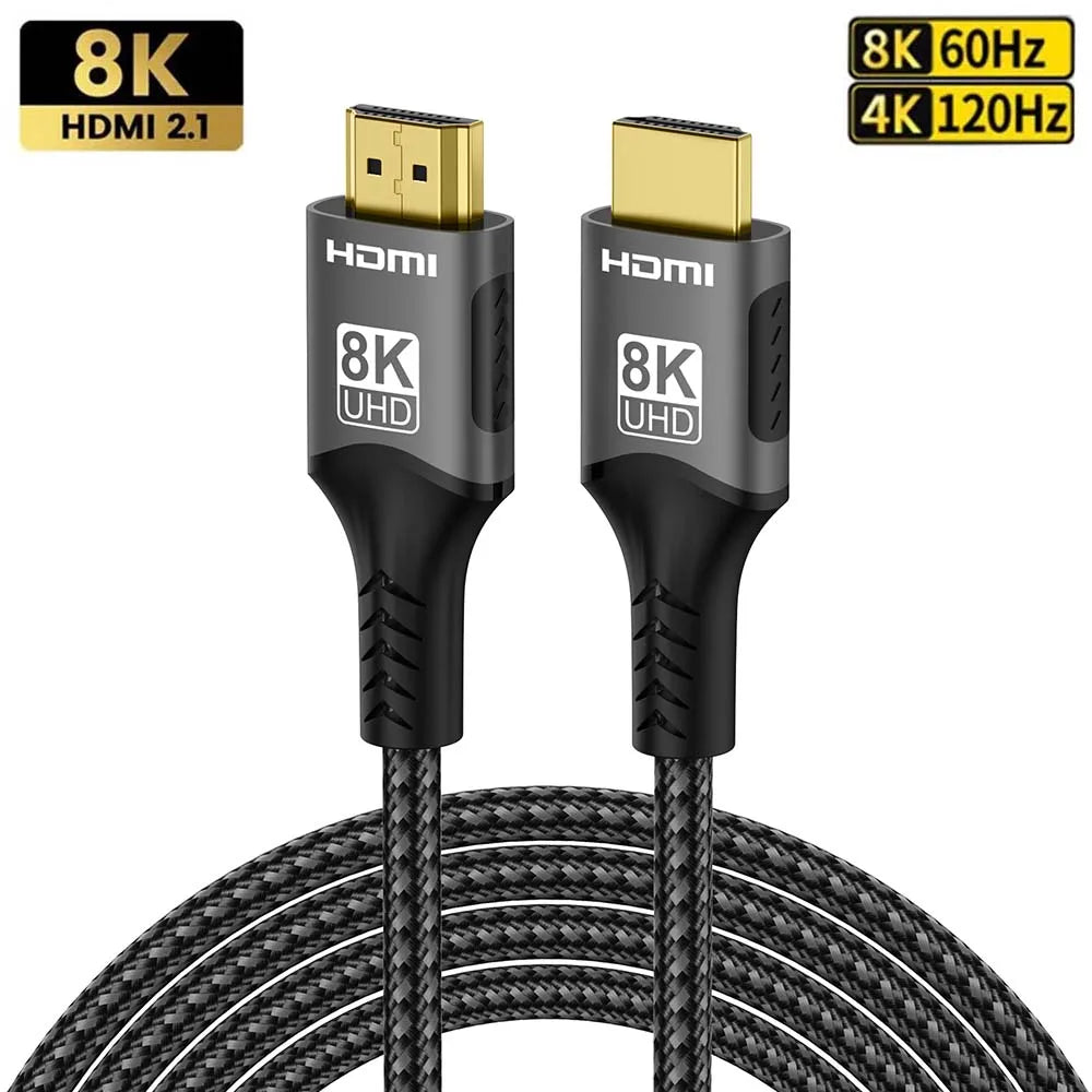 8K HDMI Cable 2.1 HDMI to HDMI