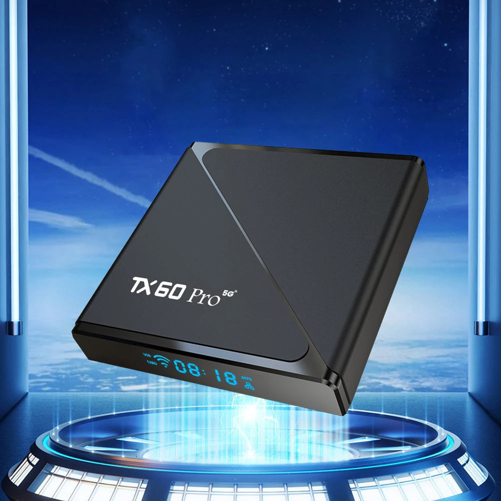IPTV Streaming TX60 PRO Android 16 Smart TV Box