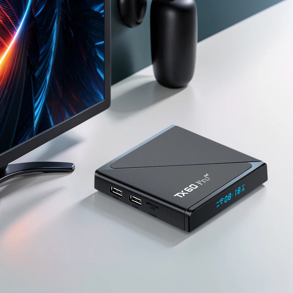 IPTV Streaming TX60 PRO Android 16 Smart TV Box