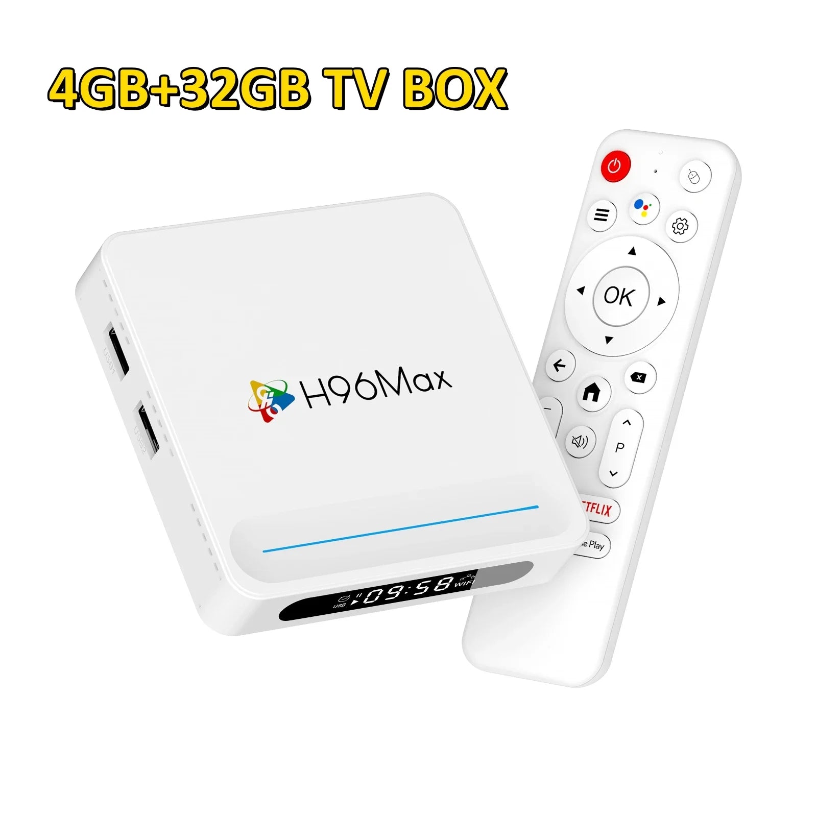 IPTV Streaming HaaYot Smart TV Box HD 8K Android 14