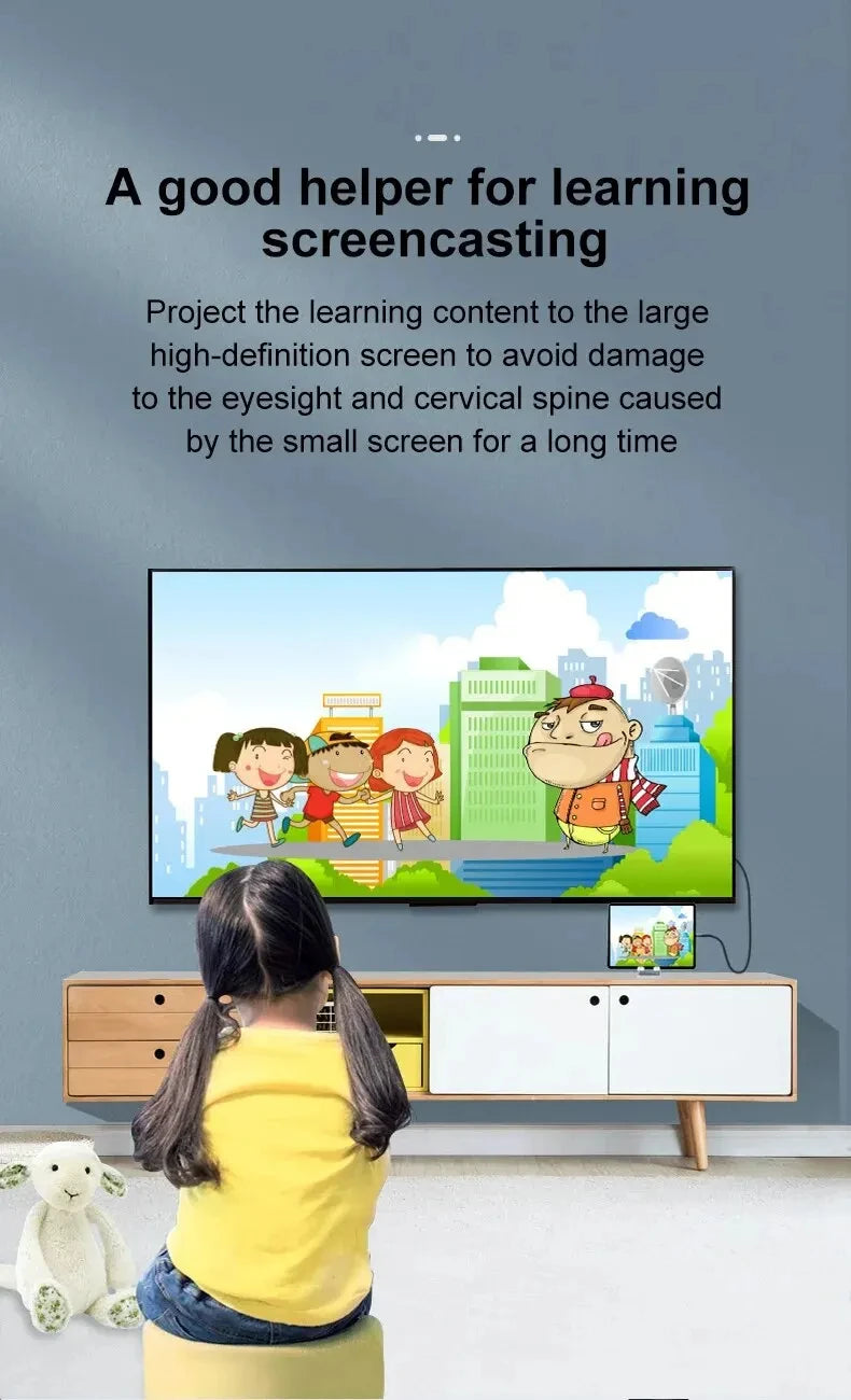 4K 60Hz HD Video Conversion Cable Type C To HDMI