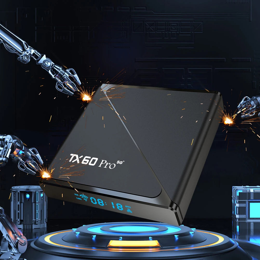 IPTV Streaming TX60 PRO Android 16 Smart TV Box