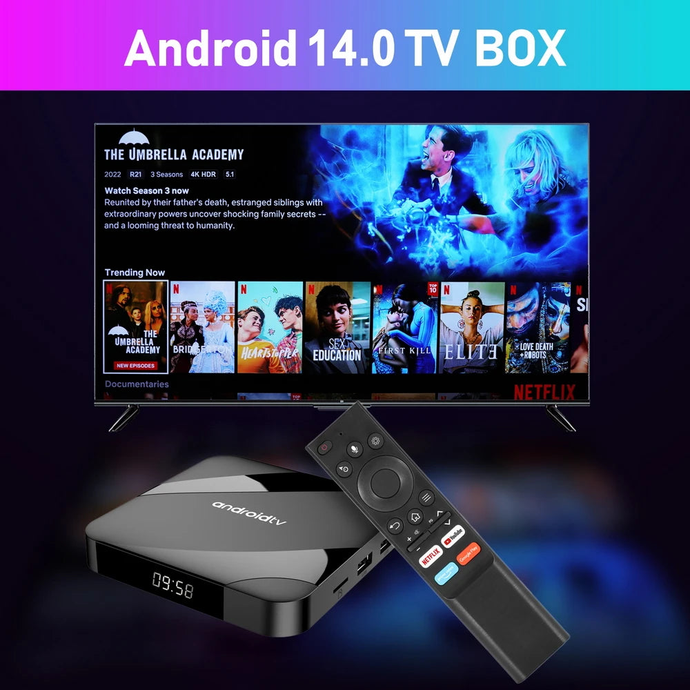 IPTV Streaming Smart TV Box Amlogic S905W2 8K