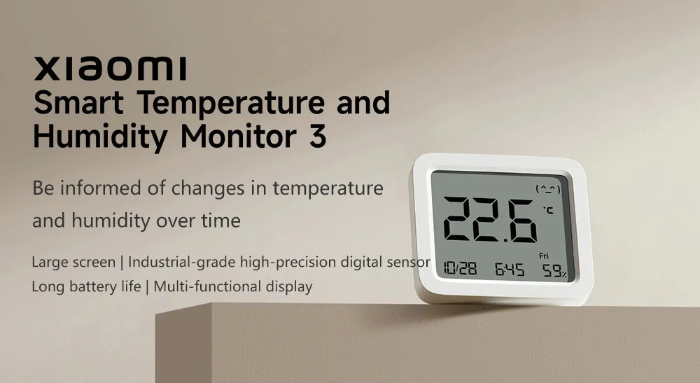 Xiaomi Mijia Smart LCD Thermometer