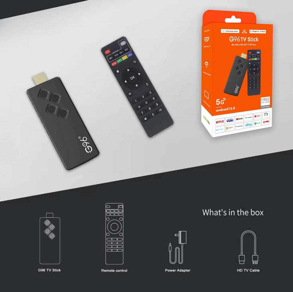 IPTV Streaming IATV G96 Tv stick Q2