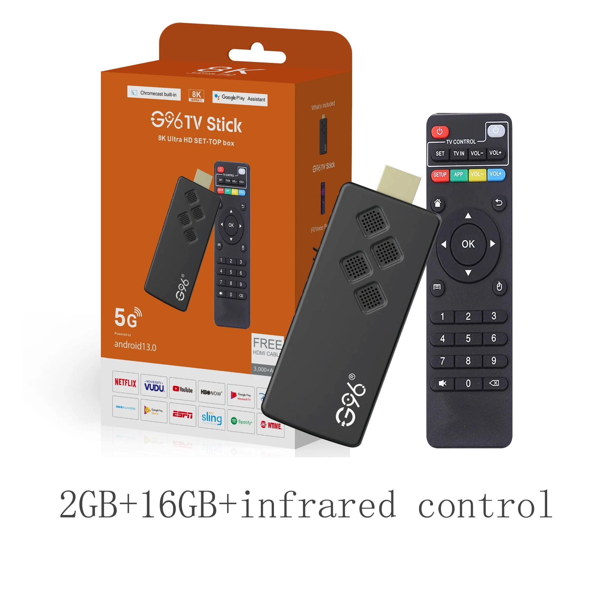 IPTV Streaming IATV G96 Tv stick Q2