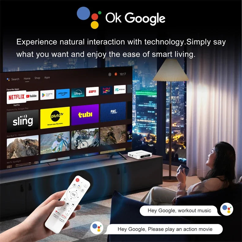 IPTV Streaming HaaYot Smart TV Box HD 8K Android 14