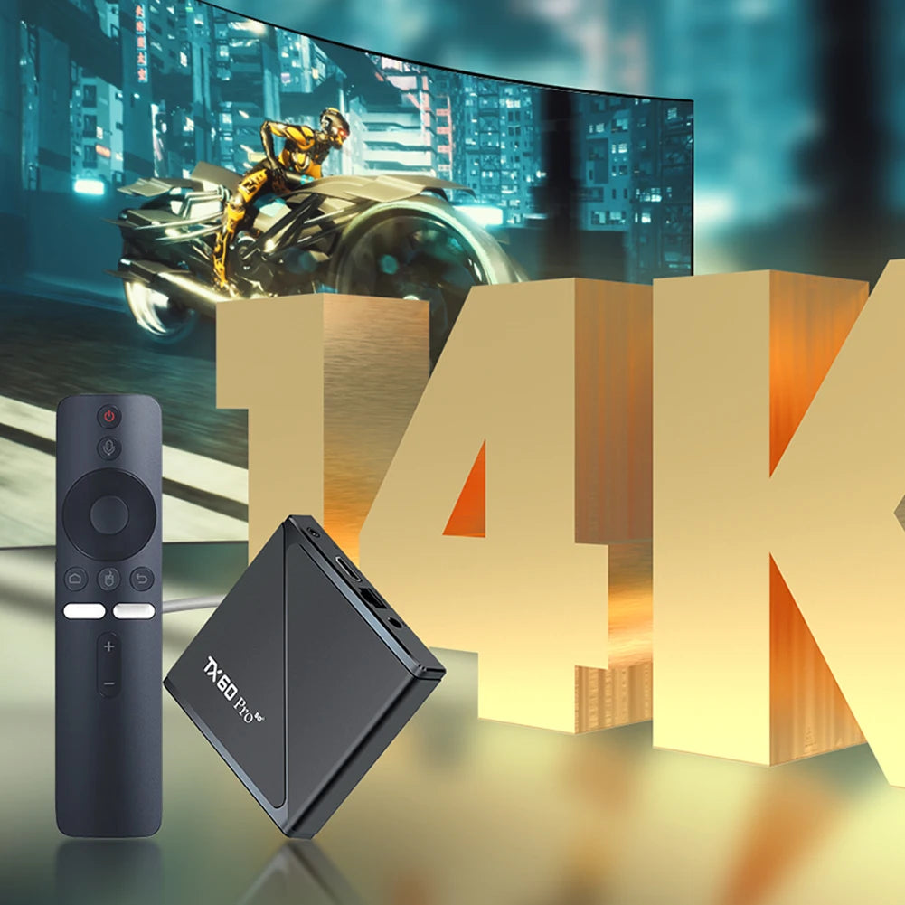 IPTV Streaming TX60 PRO Android 16 Smart TV Box
