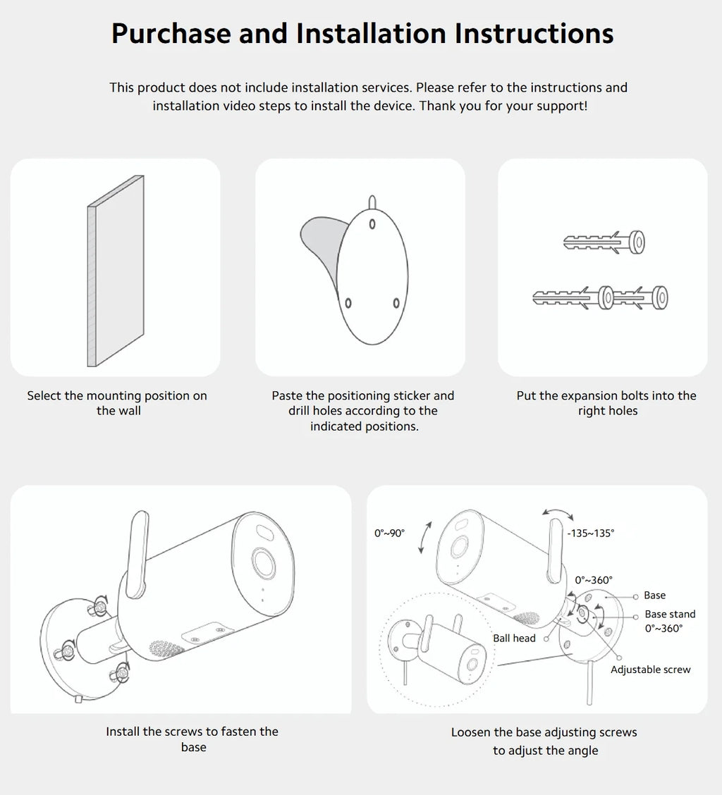 Xiaomi Outdoor Camera AW300