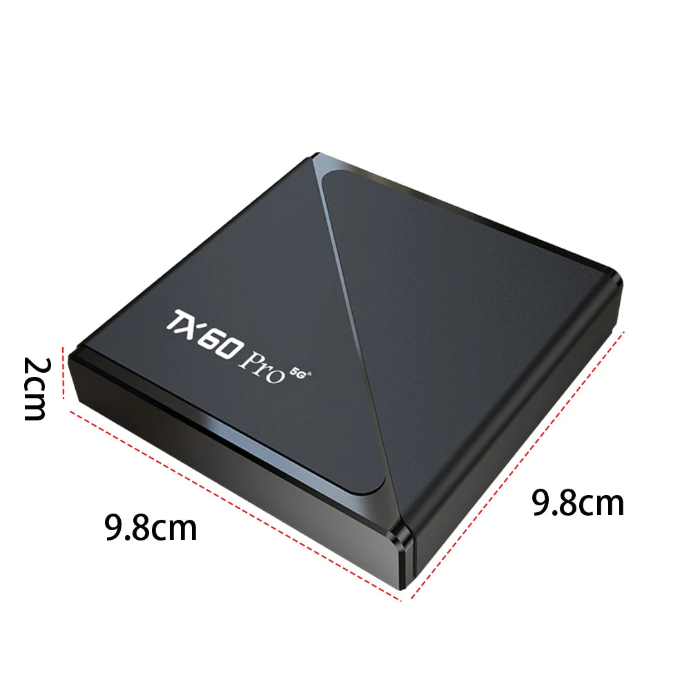 IPTV Streaming TX60 PRO Android 16 Smart TV Box