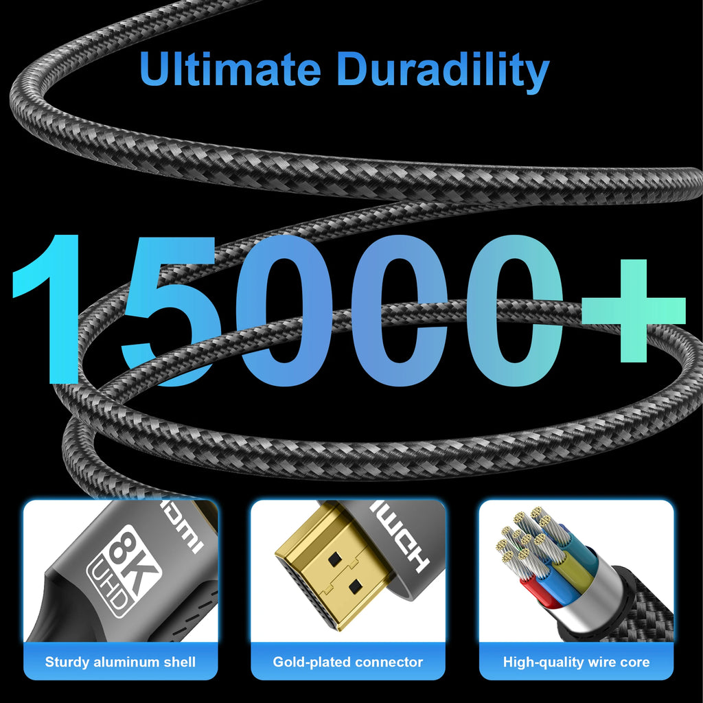 8K HDMI Cable 2.1 HDMI to HDMI