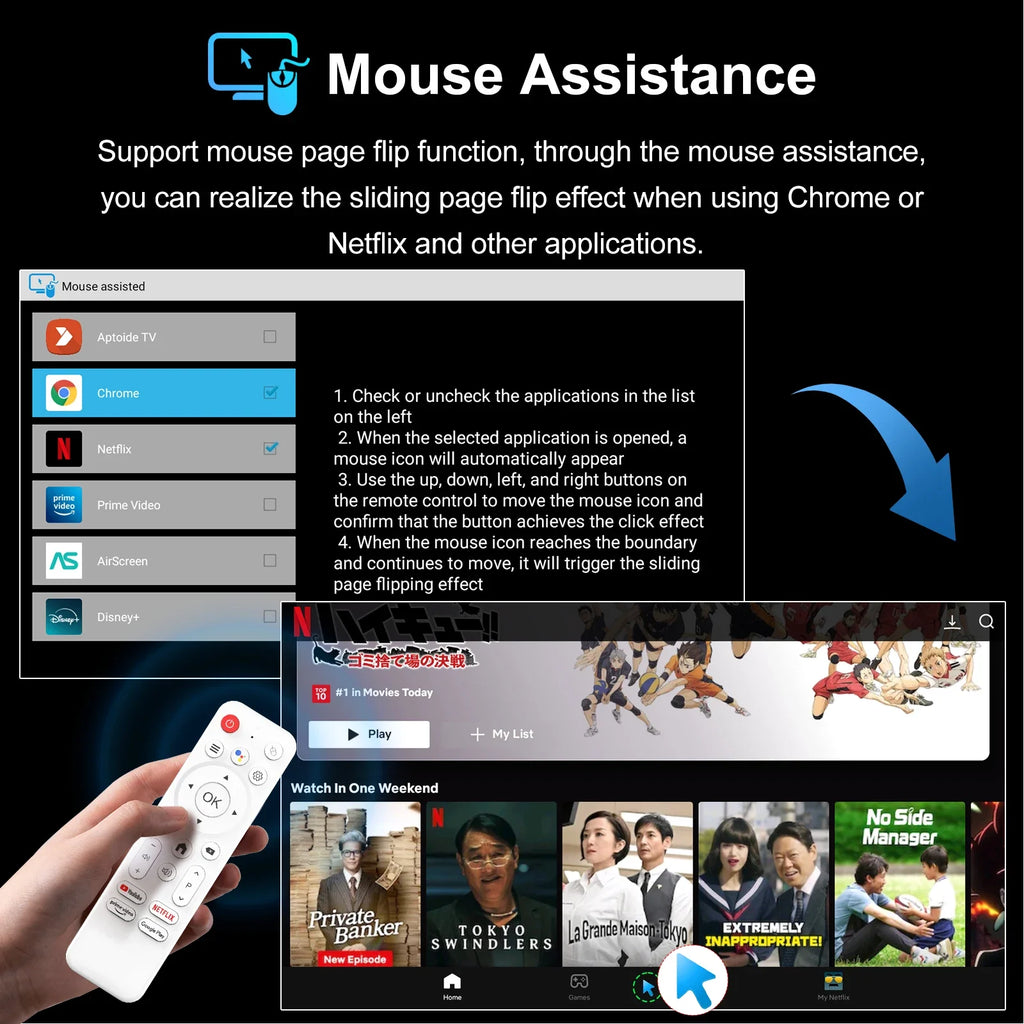 IPTV Streaming HaaYot Smart TV Box HD 8K Android 14